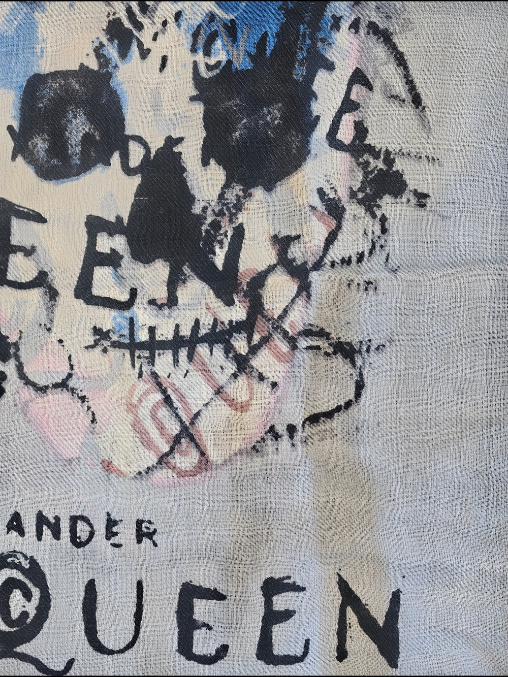 Alexander McQueen oversized square scarf - Picture 5 of 8
